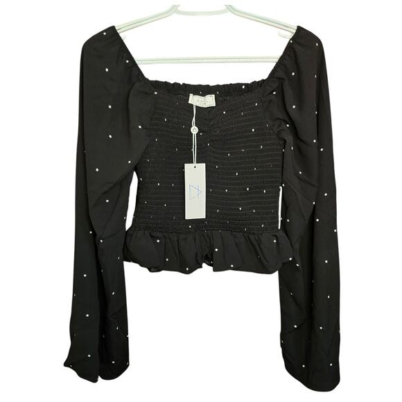 Sage The Label Tops - NWT Sage The Label Astrology Cropped Long Sleeve Top - Medium